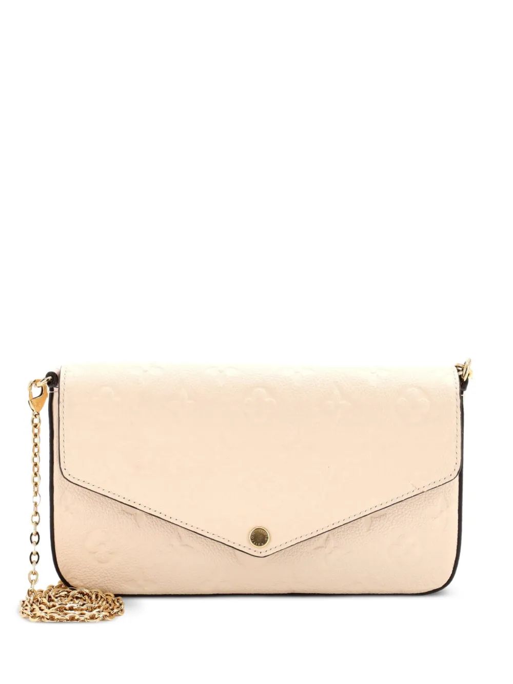 Louis Vuitton Pre-Owned Felicie Pochette Monogram Empreinte Leather crossbody bag - Bianco