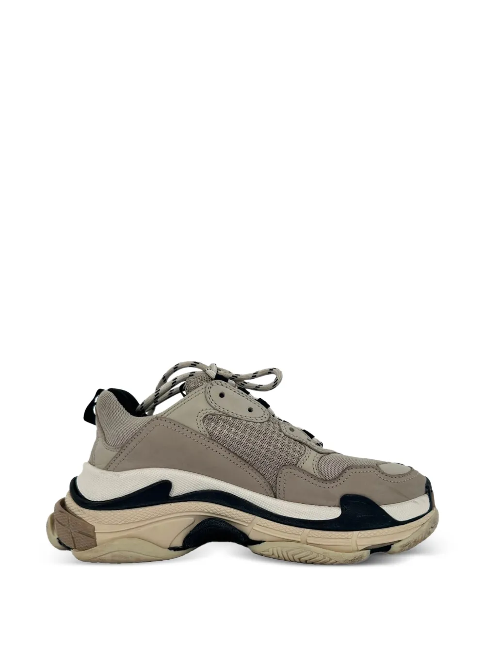 Balenciaga Pre-Owned Triple S Sneakers - Nude