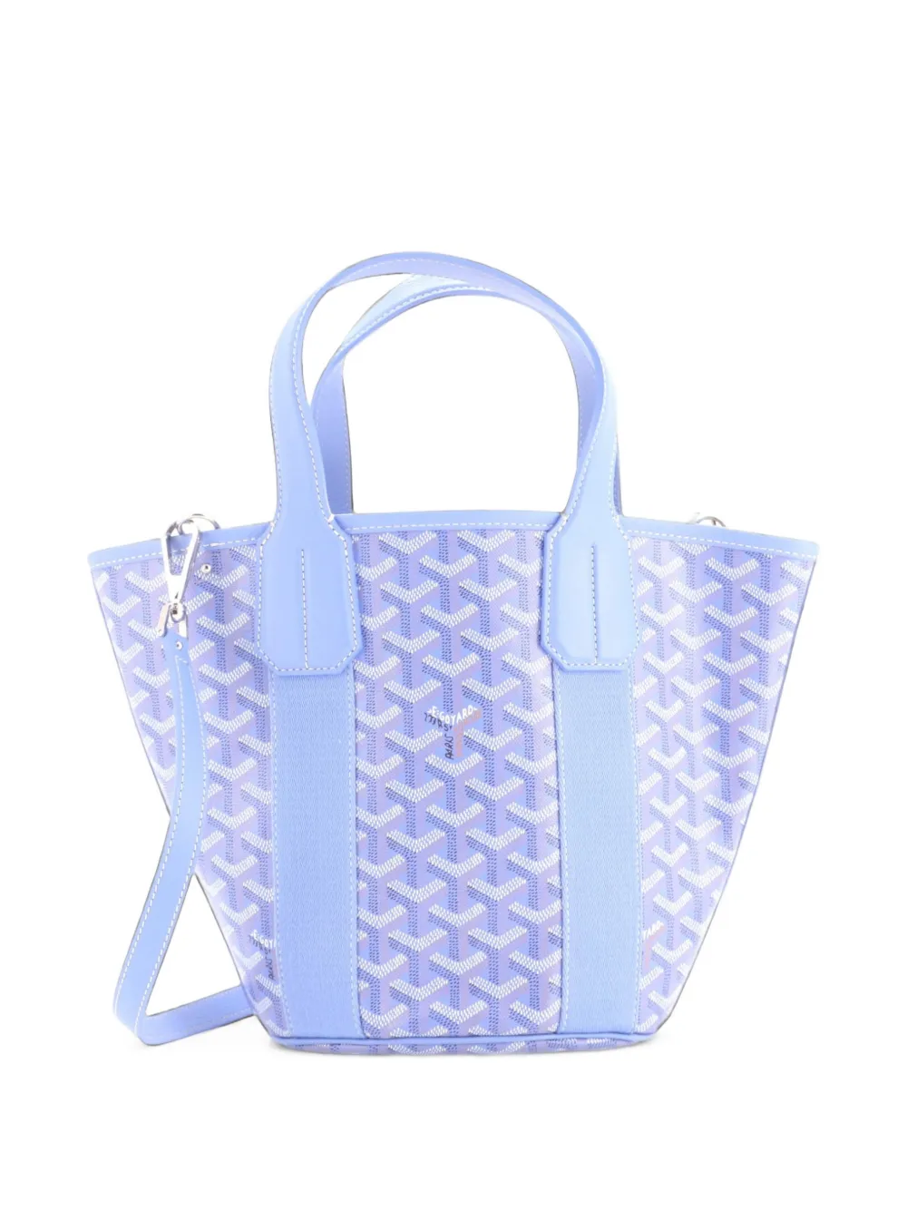 Goyard Pre-Owned Beschichtete Belharra PM Canvas-Tote Bag - Blau