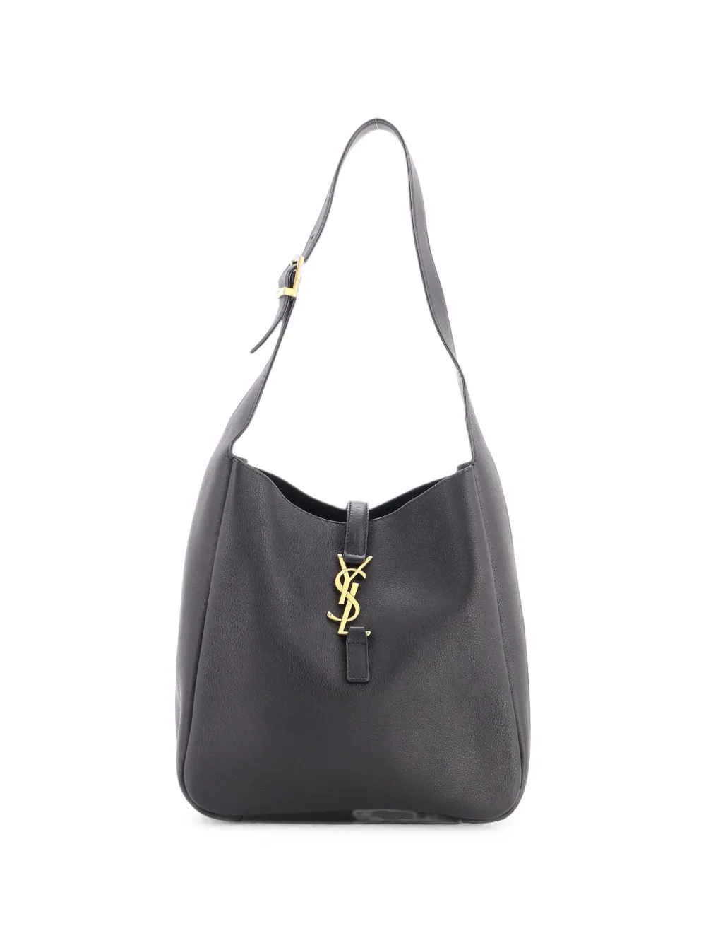 Saint Laurent Pre-Owned Le 5 a 7 Supple Leather Small hobo bag - Schwarz