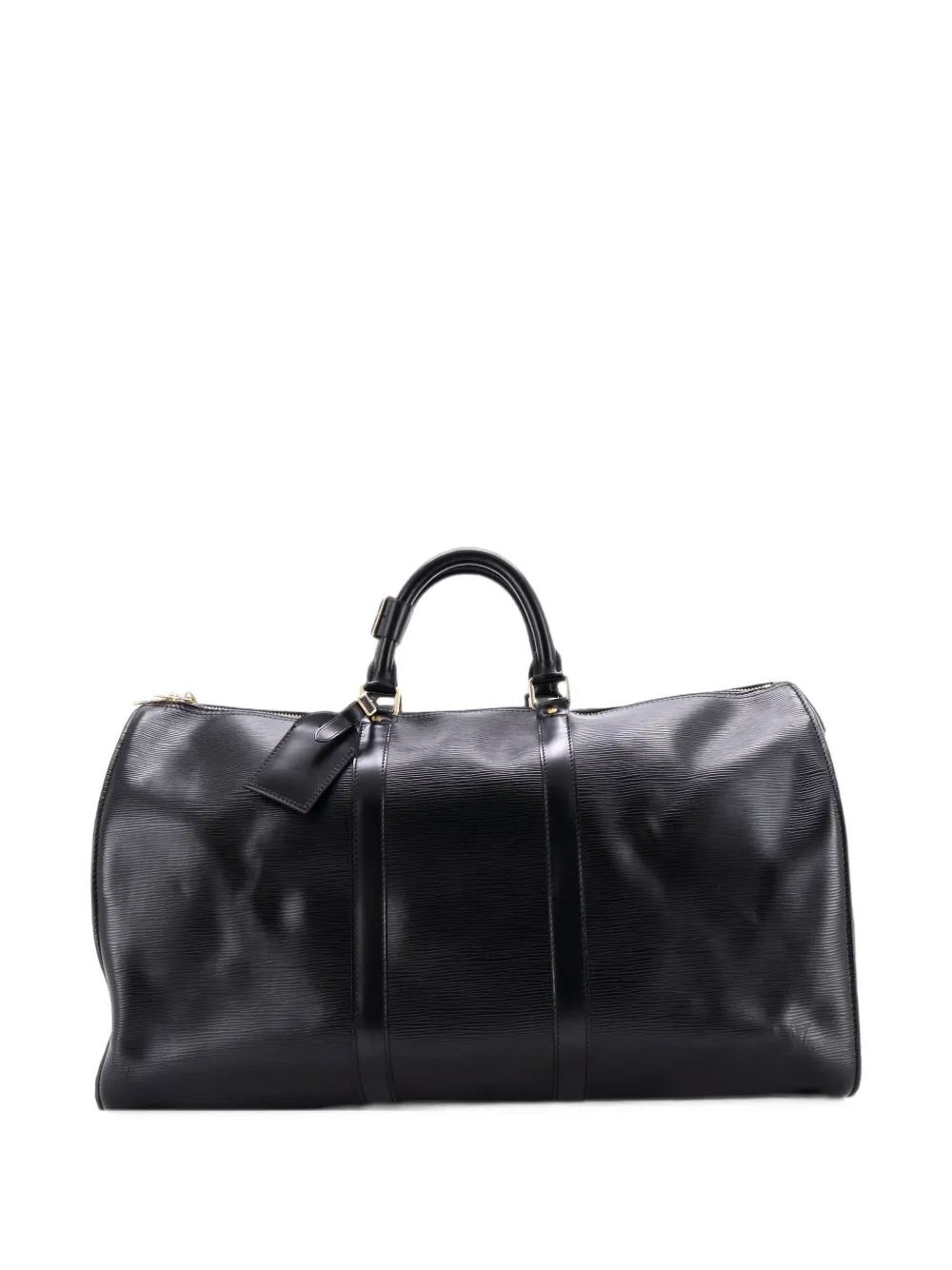Louis Vuitton Pre-Owned Keepall Bag Epi Leather 50 travel bag - Nero