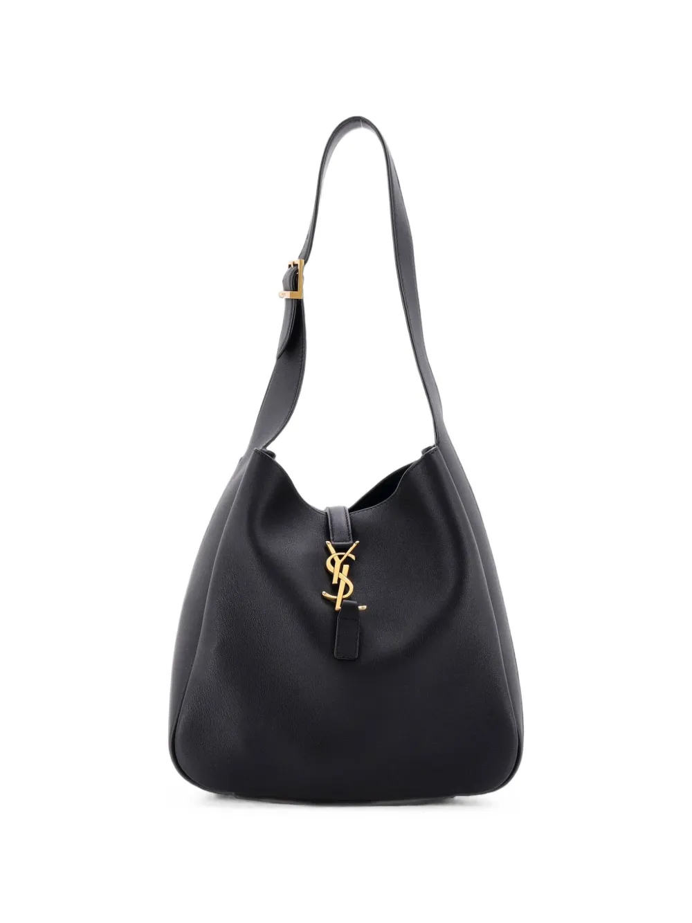 Saint Laurent Pre-Owned Le 5 a 7 Supple Leather Small hobo bag - Schwarz