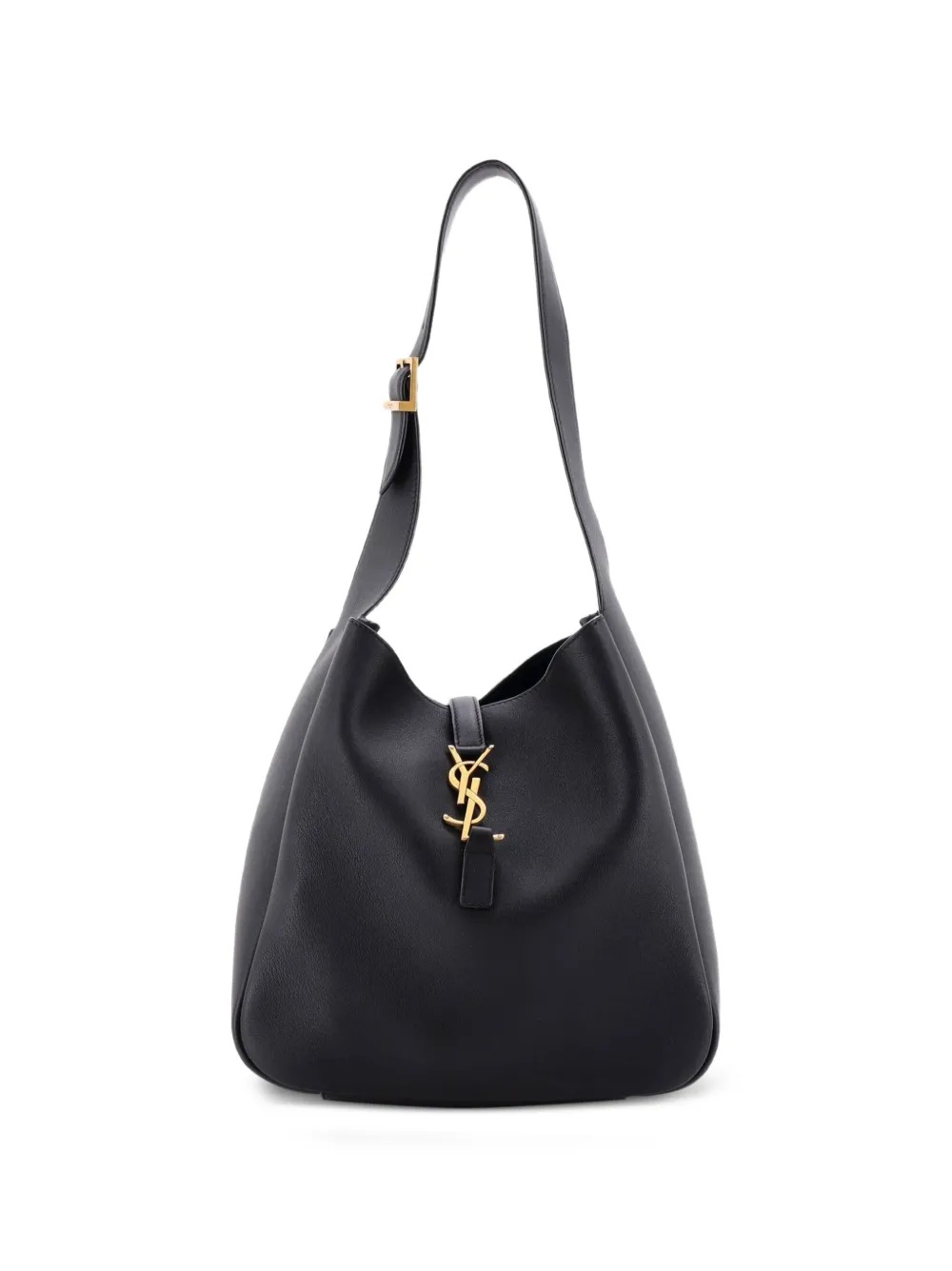 Saint Laurent Pre-Owned Le 5 a 7 Supple Leather Small hobo bag - Schwarz