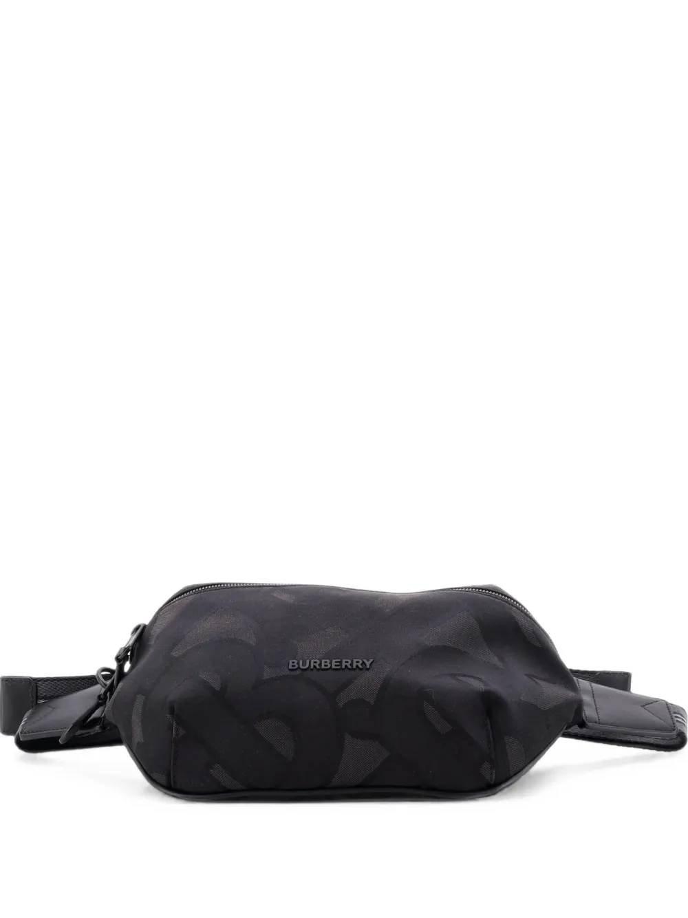 Burberry Pre-Owned Marsupio Sonny TB in tela con monogramma - Nero