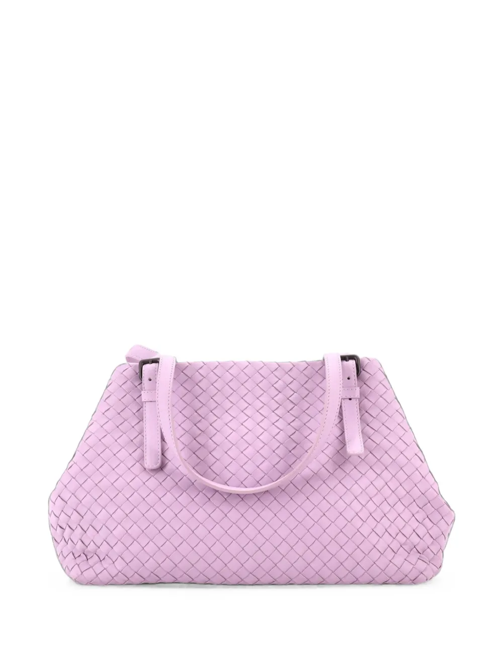 Bottega Veneta Pre-Owned A-Shape Intrecciato Nappa Medium tote bag - Viola