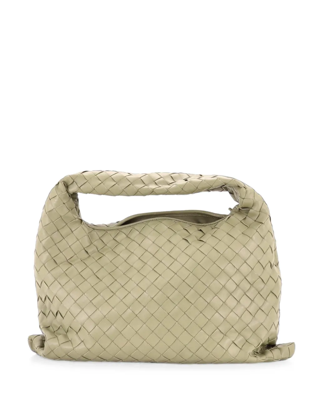 Bottega Veneta Pre-Owned Hop Intrecciato Leather Small hobo bag - Toni neutri