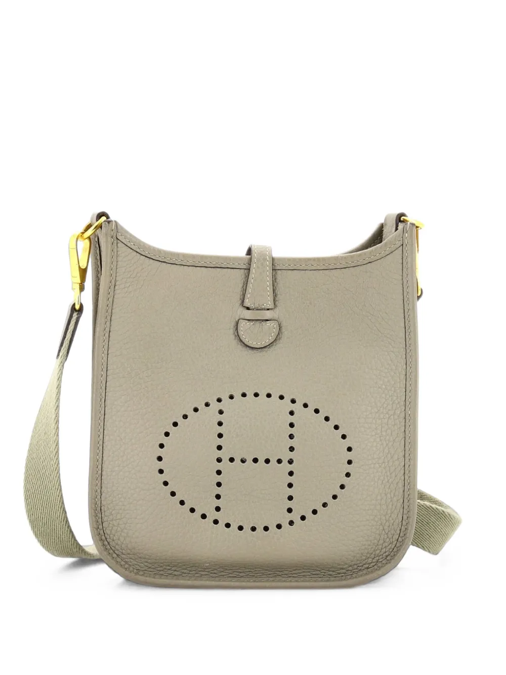Hermès Pre-Owned Borsa a tracolla Evelyne Gen III TPM in pelle Clemence - Verde