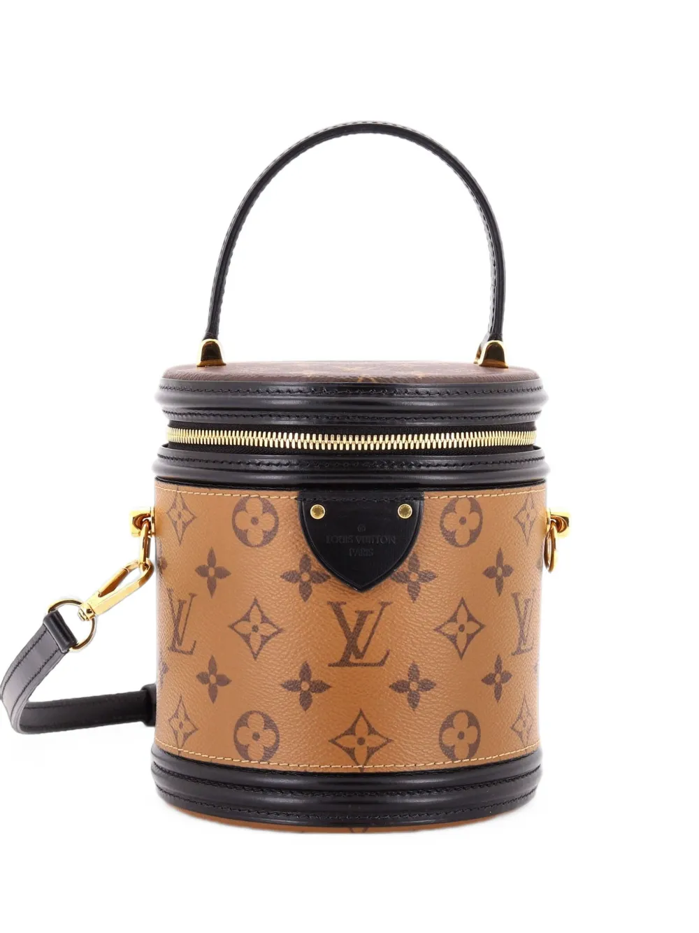 Louis Vuitton Pre-Owned Cannes Handbag Reverse Monogram Canvas satchel - Braun