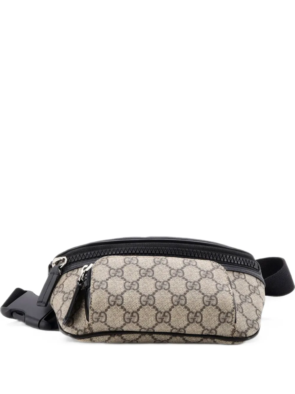 Gucci Pre-Owned Eden Waist Bag GG Coated Canvas Medium belt bag - Nero