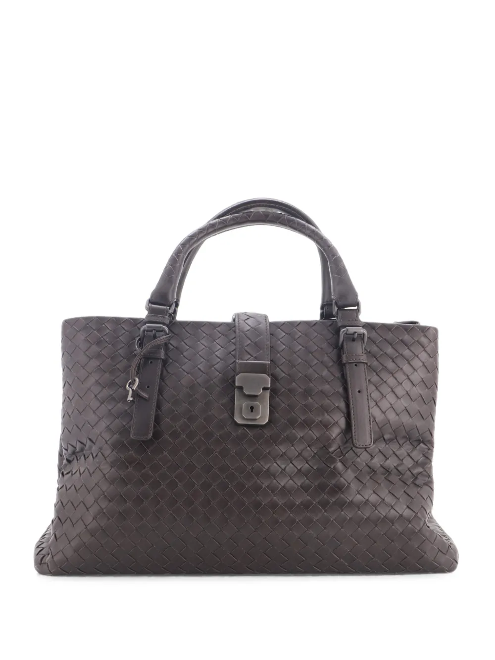 Bottega Veneta Pre-Owned Roma Bag Intrecciato Nappa Medium tote bag - Marrone