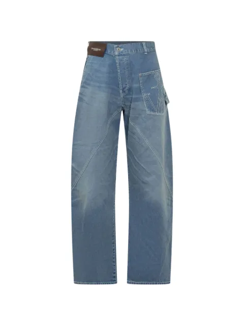 JW Anderson Anchor logo-embroidered carpenter jeans