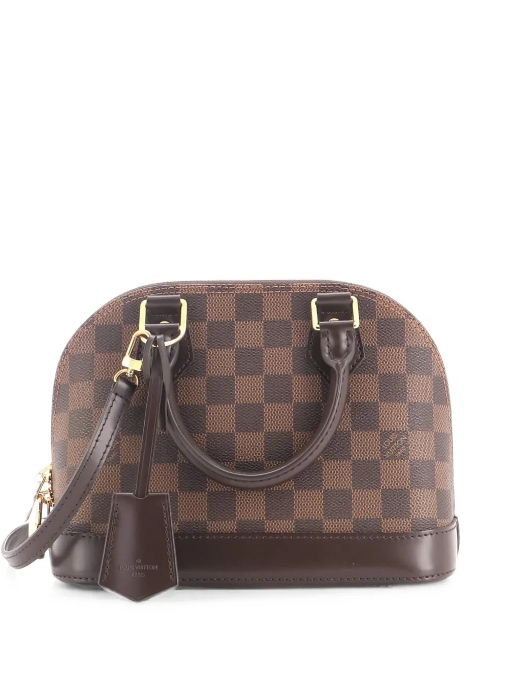 Louis Vuitton Pre-Owned Alma Handtasche Damier BB Schultertasche - Braun