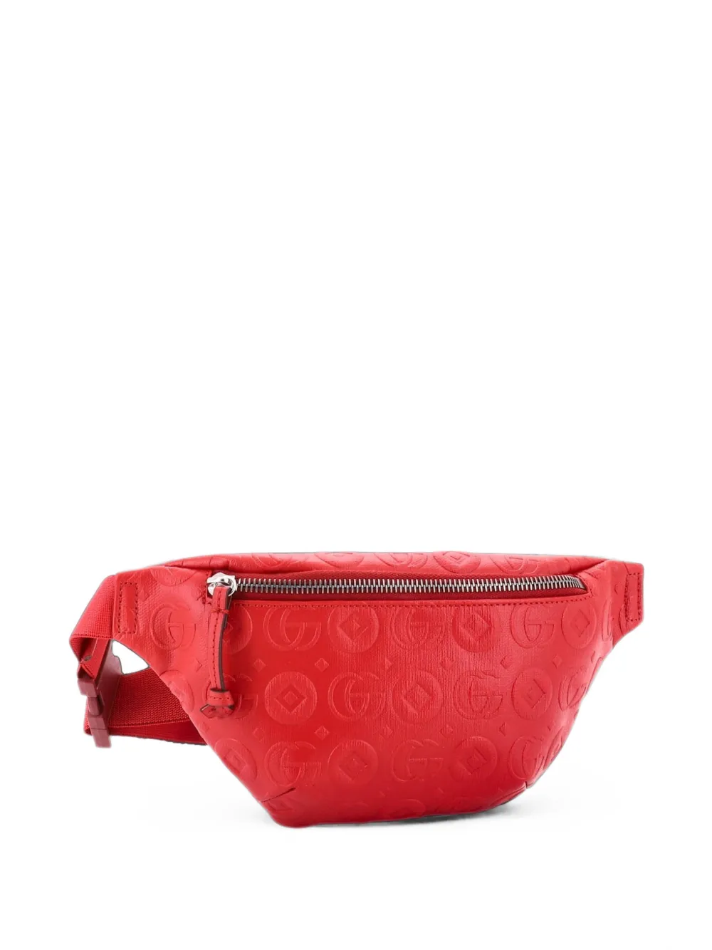 Gucci Pre-Owned Marsupio Children's in pelle goffrata - Rosso