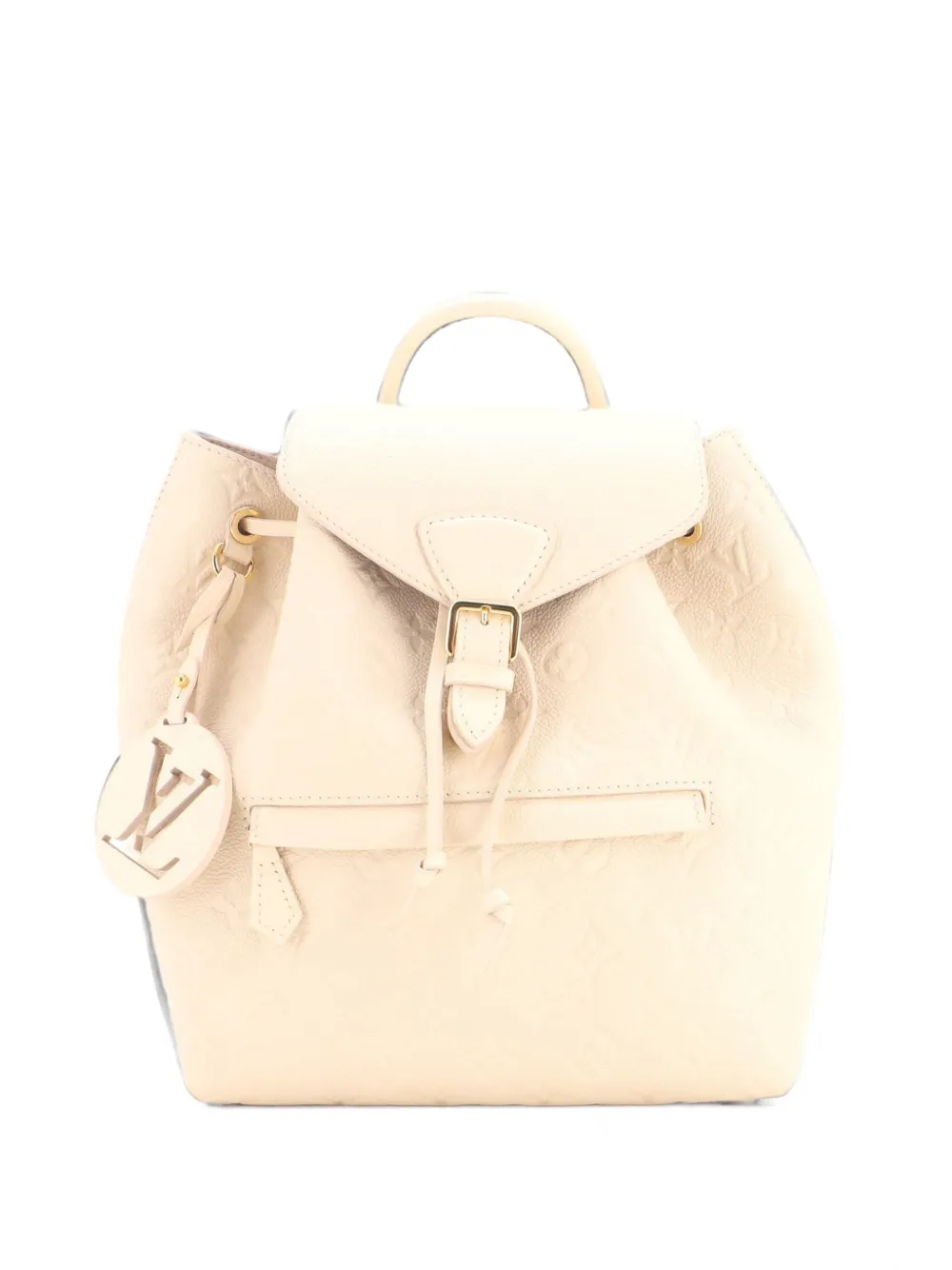 Louis Vuitton Pre-Owned Montsouris NM Monogram Empreinte Leather PM backpack - Nude
