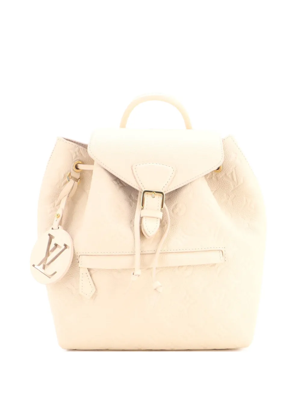 Louis Vuitton Pre-Owned sac à dos Montsouris NM Empreinte en cuir PM - Tons neutres