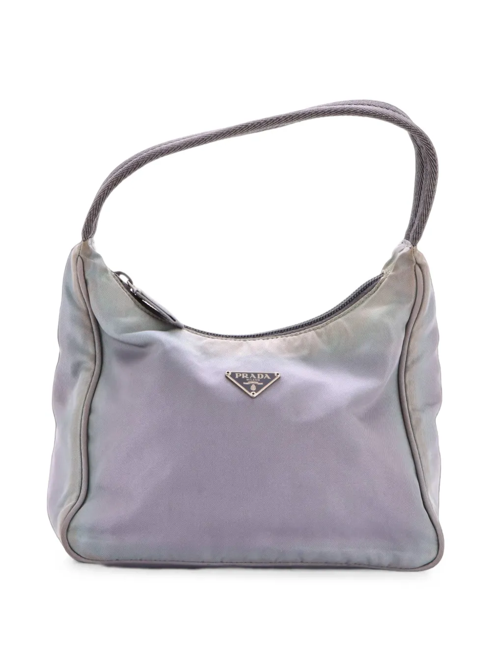 Prada Pre-Owned Tessuto Mini hobo bag - Grigio
