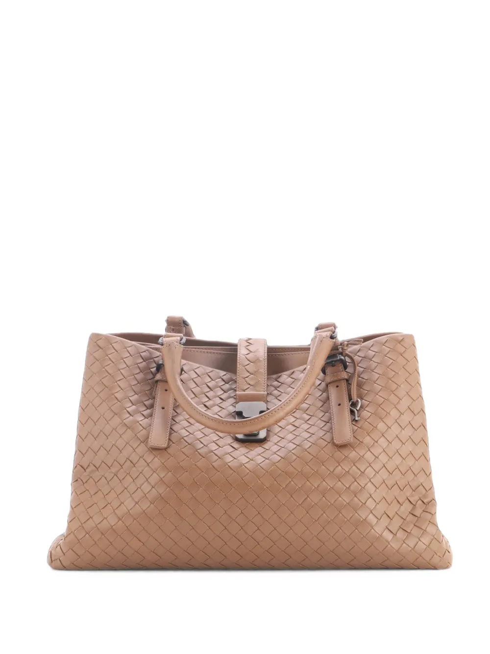 Bottega Veneta Pre-Owned Roma Bag Intrecciato Nappa Medium tote bag - Marrone