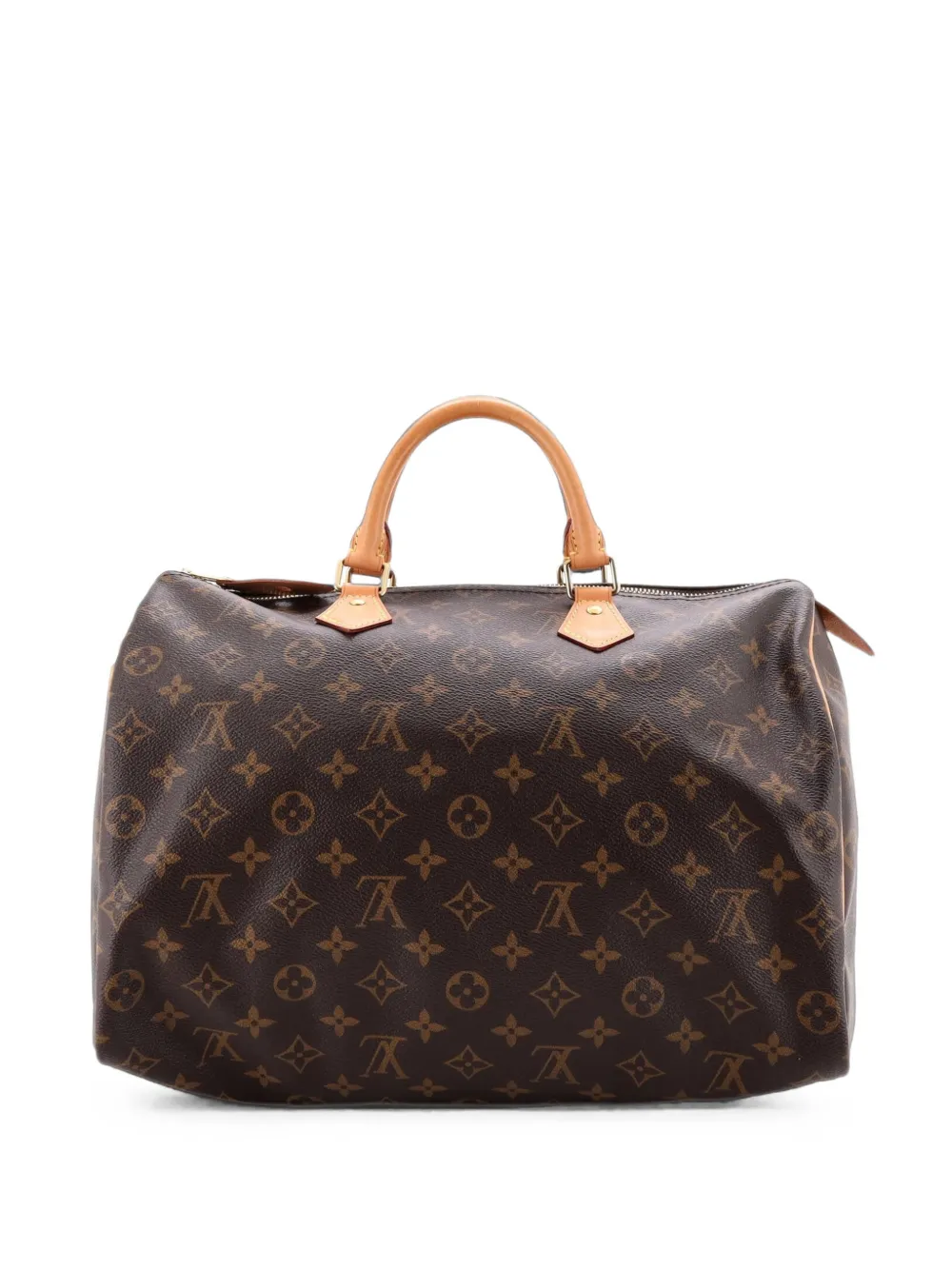 Louis Vuitton Pre-Owned Borsa a tracolla Speedy 35 in tela - Marrone