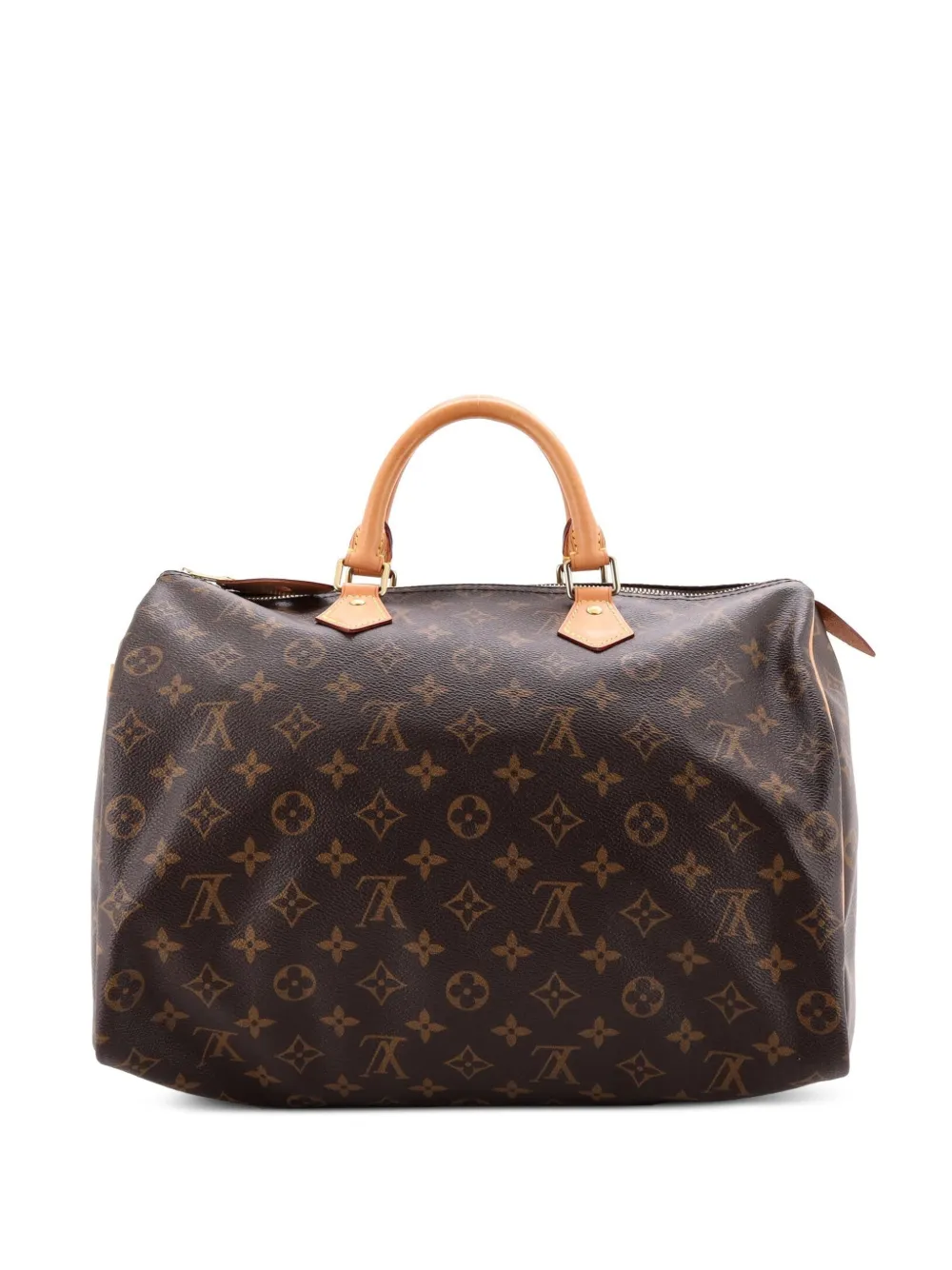 Louis Vuitton Pre-Owned Borsa a tracolla Speedy 35 in tela - Marrone