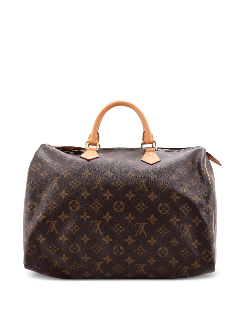 Louis Vuitton Pre-Owned Borsa a tracolla Speedy 35 in tela - Marrone
