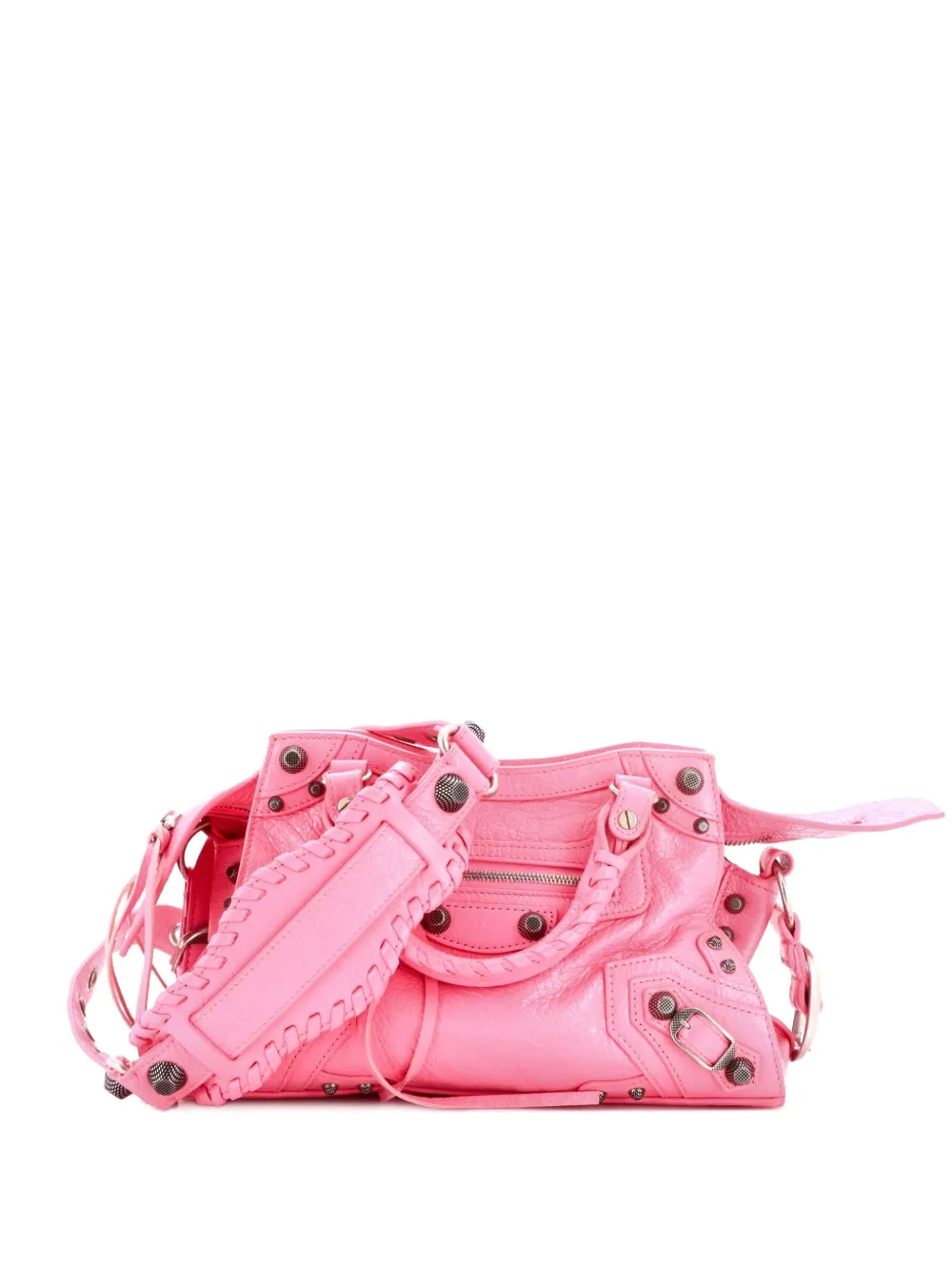 Balenciaga Pre-Owned Borsa a spalla Neo Cagole City XS in pelle - Rosa