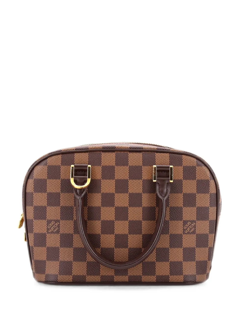 Louis Vuitton Pre-Owned Borsa a tracolla Sarria Damier mini - Marrone