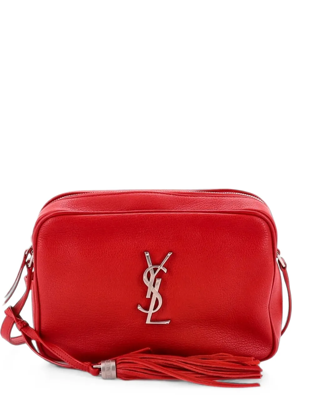 Saint Laurent Pre-Owned Lou Camera Bag Leather Small crossbody bag - Rosso