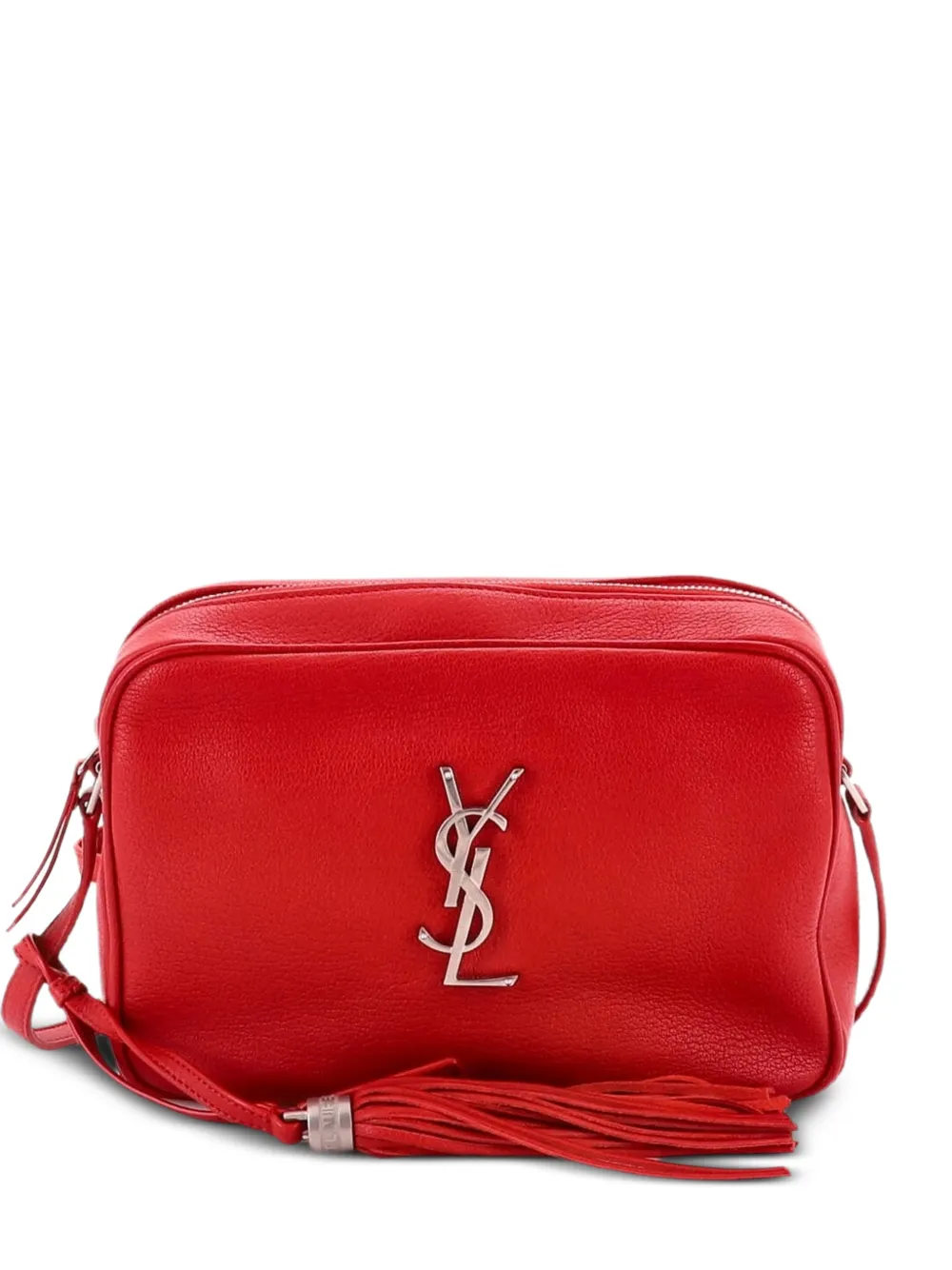 Saint Laurent Pre-Owned Lou Camera Bag Leather Small crossbody bag - Rosso