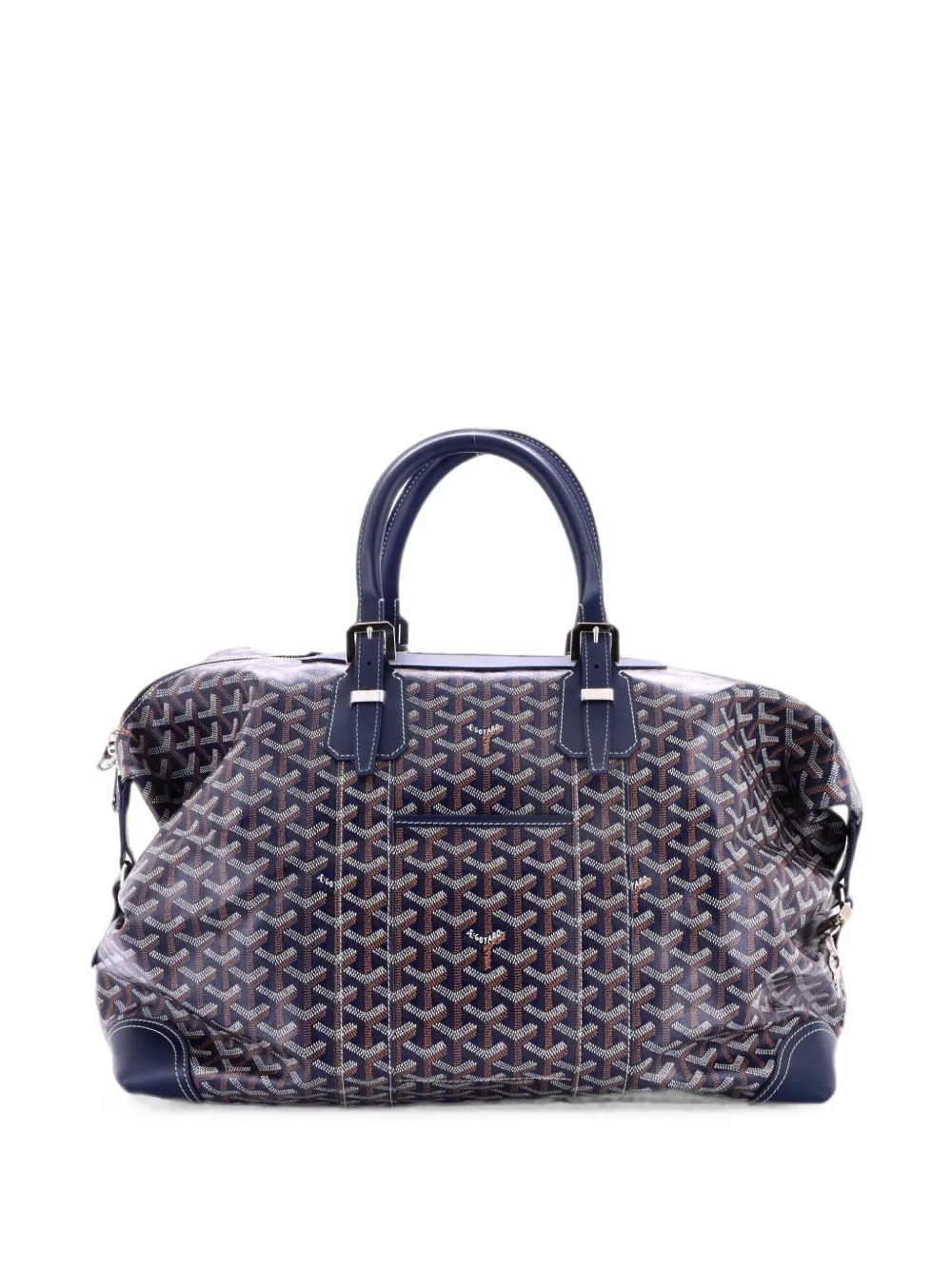 Goyard Pre-Owned Boeing Coated Canvas 45 travel bag - Blau