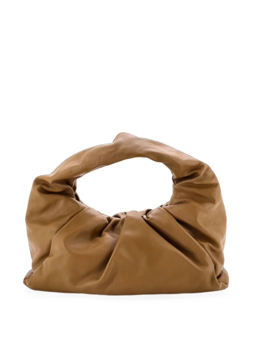 Bottega Veneta Pre-Owned The Shoulder Pouch Leather Medium hobo bag - Marrone