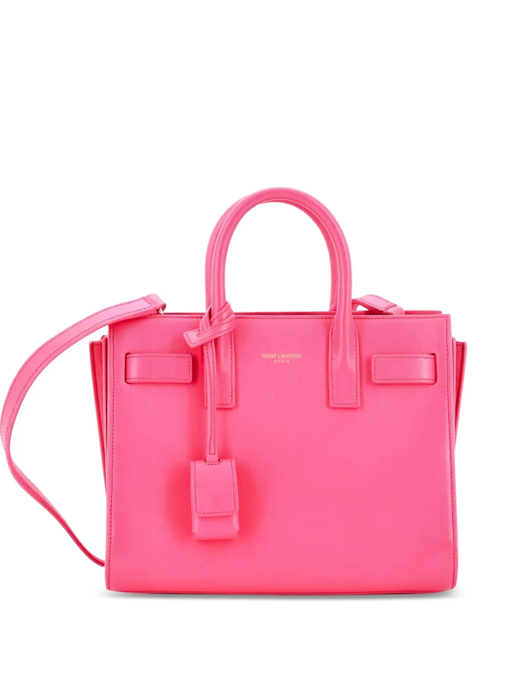 Saint Laurent Pre-Owned mini sac à main Sac de Jour en cuir - Rose Saint Laurent Pre-Owned mini sac à main Sac de Jour en cuir - Rose