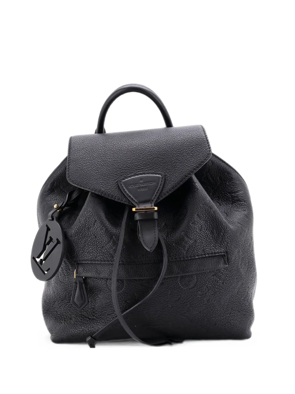 Louis Vuitton Pre-Owned Montsouris NM Monogram Empreinte Leather PM backpack - Schwarz
