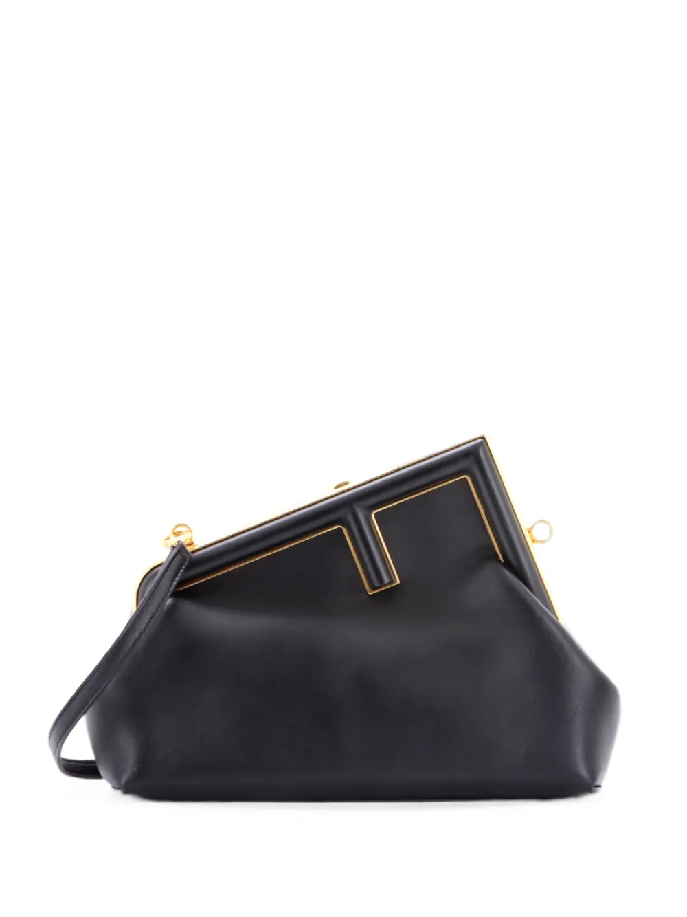 Fendi Pre-Owned First Bag Leather Small clutch bag - Nero