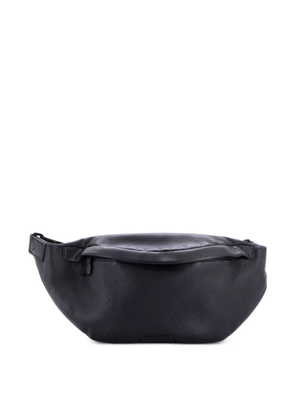 Louis Vuitton Pre-Owned Discovery Bumbag Monogram Shadow Leather PM belt bag in Black