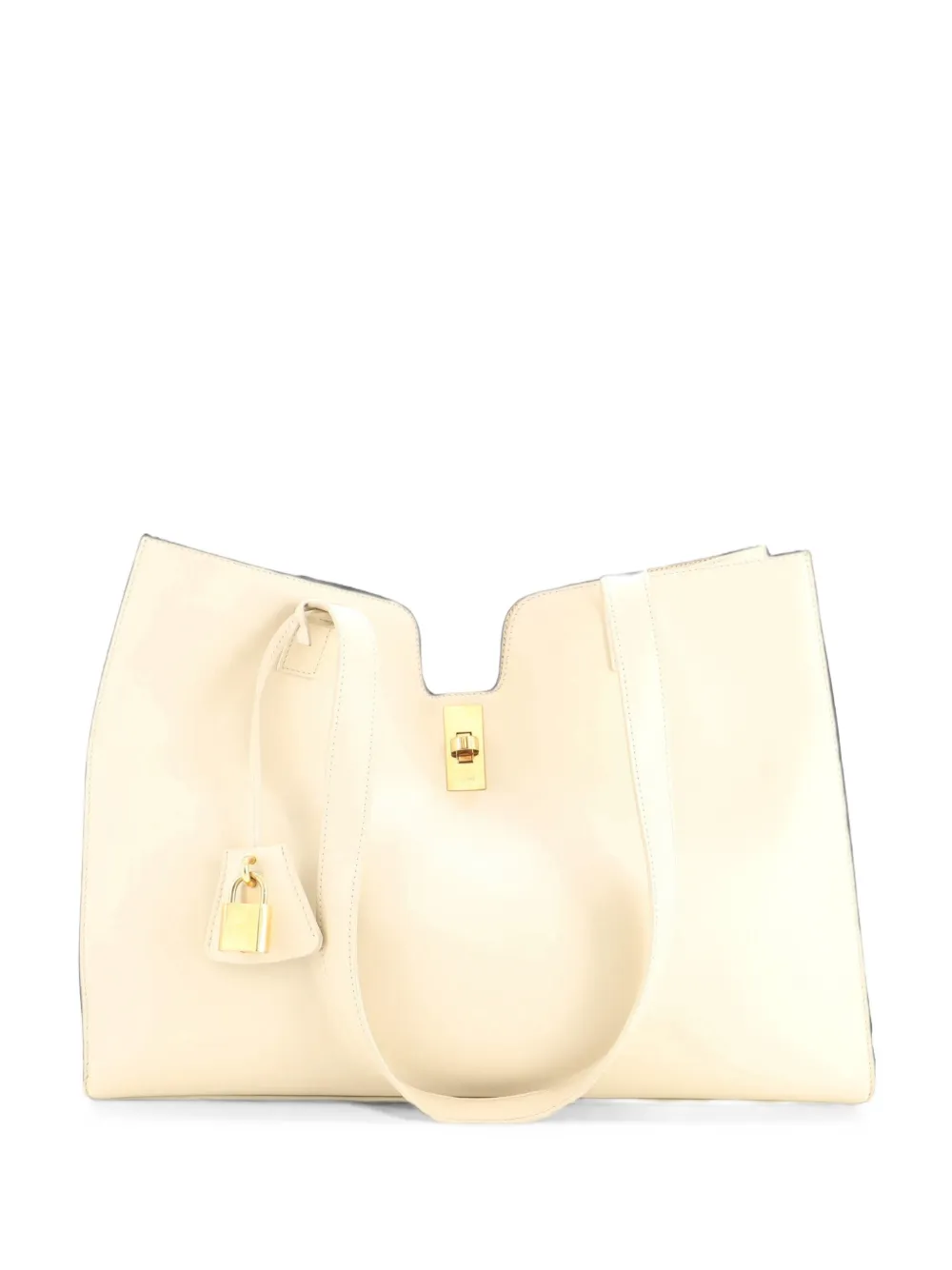 Celine Pre-Owned Cabas 16 Bag Smooth Calfskin tote bag - Toni neutri