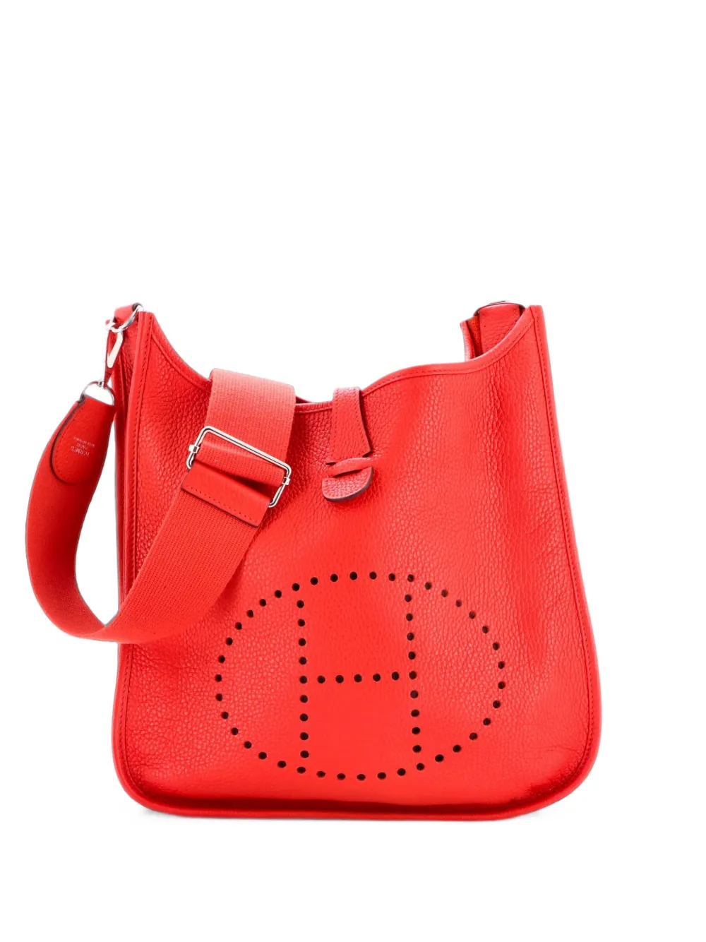Hermès Pre-Owned Evelyne Bag Gen III Clemence PM crossbody bag - Rot