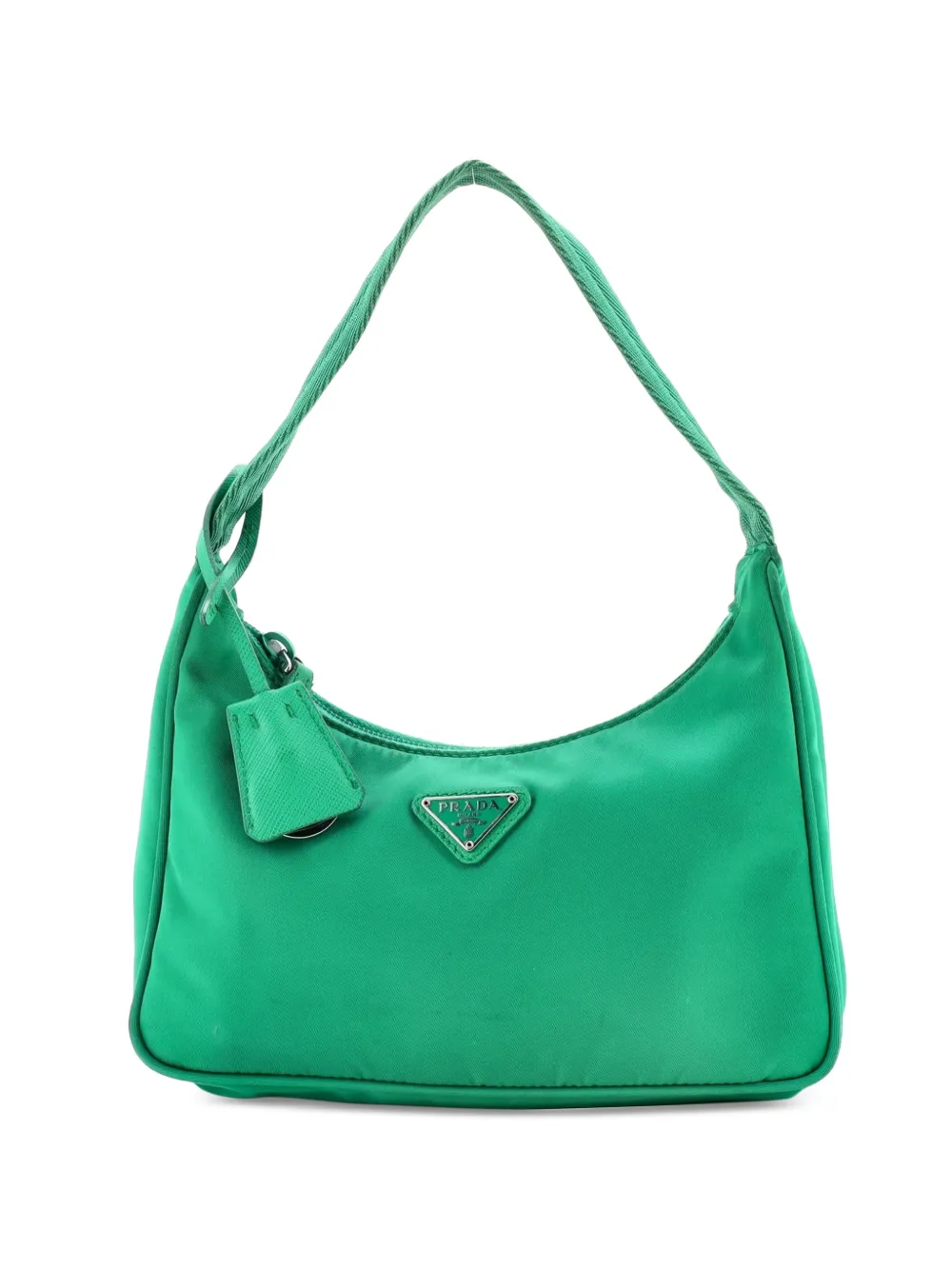 Prada Pre-Owned Re-Edition 2000 Tessuto Mini hobo bag - Verde