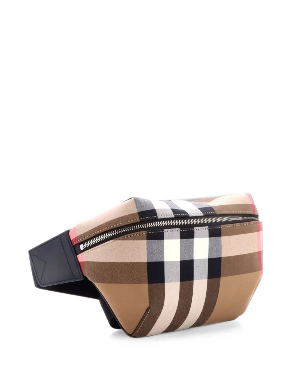 Burberry Pre-Owned Sonny House Check Canvas belt bag - Braun