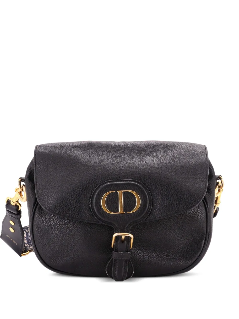 Christian Dior Pre-Owned Große Bobby Flap Bag Umhängetasche - Schwarz