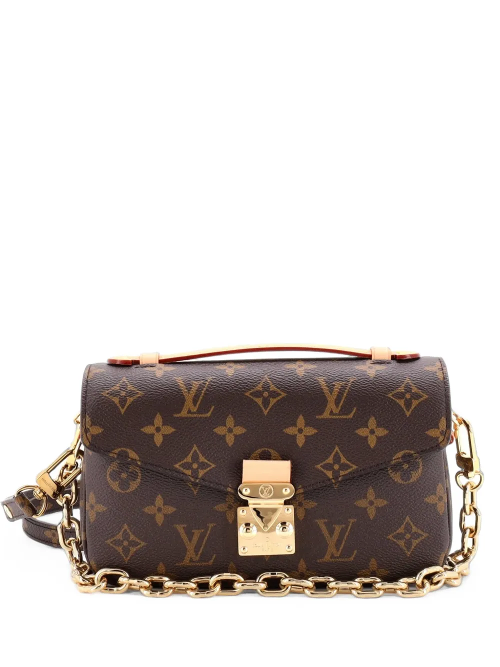 Louis Vuitton Pre-Owned Pochette Metis Monogram Canvas East West crossbody bag - Braun