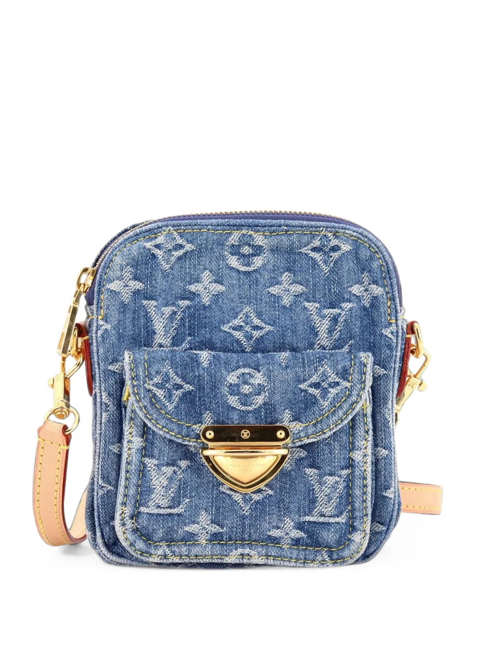 Louis Vuitton Pre-Owned sac à bandoulière Fairfax Pochette LV Remix - Bleu