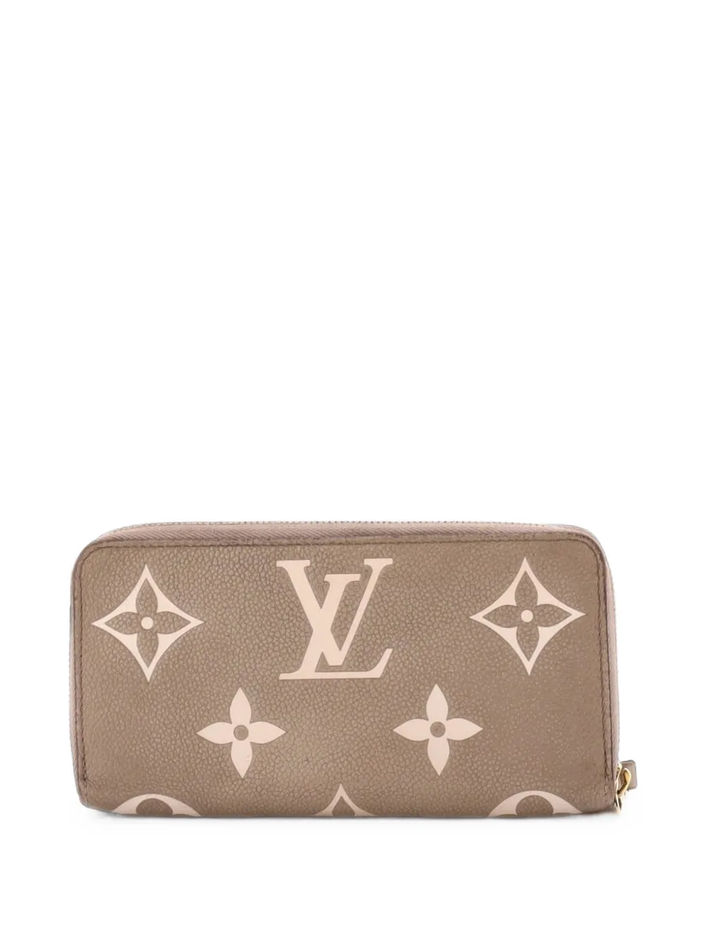 Louis Vuitton Pre-Owned Zippy Wallet Bicolor Monogram Empreinte Giant small wallets - Nude