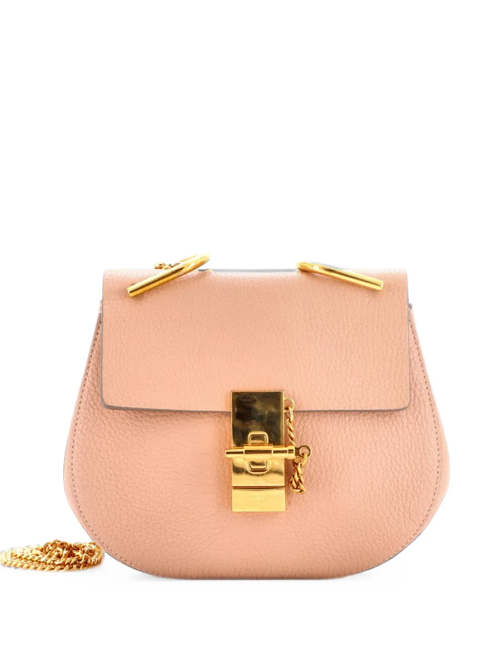 Chloé Pre-Owned Borsa a tracolla Drew piccola in pelle - Rosa