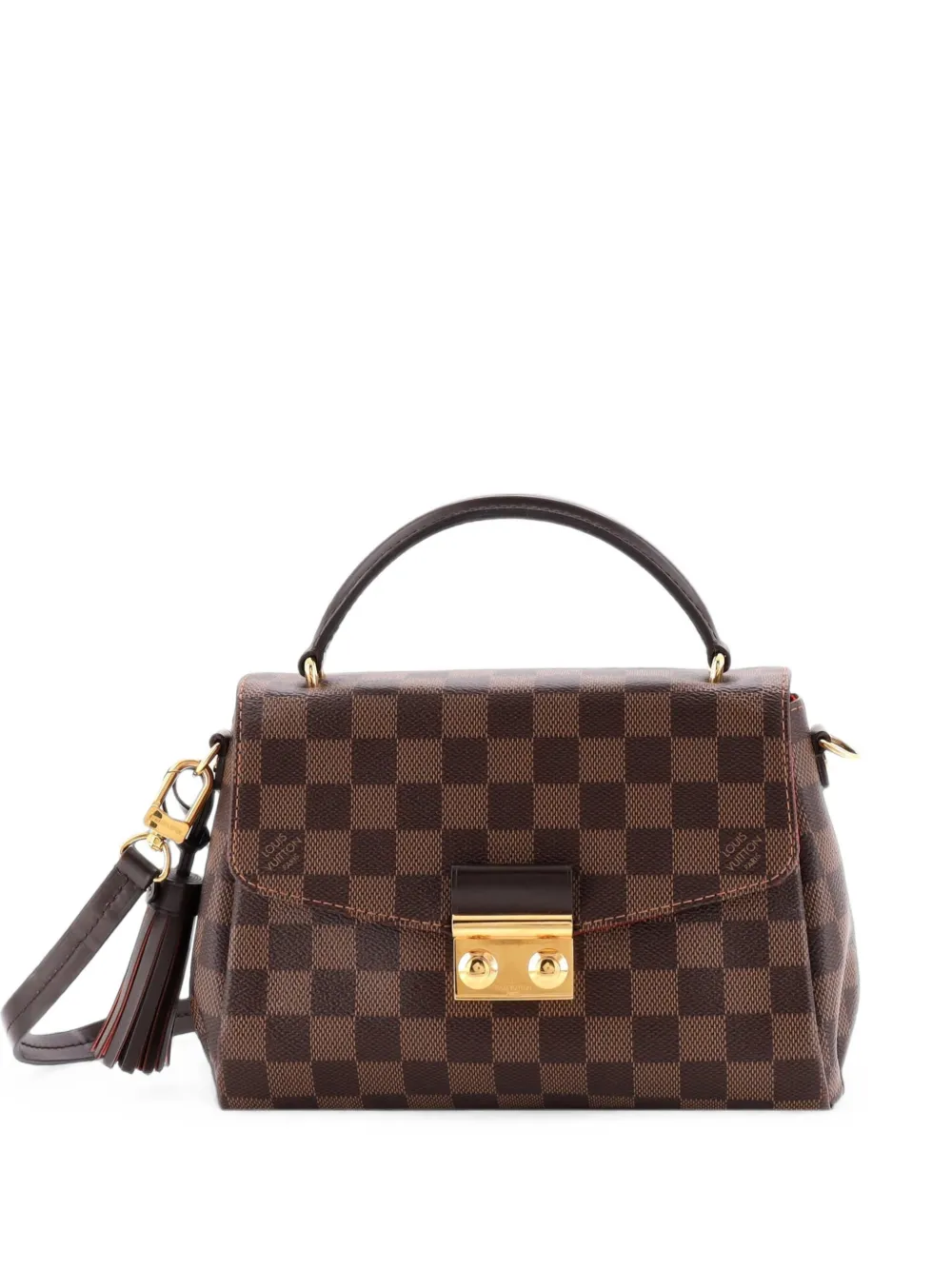 Louis Vuitton Pre-Owned Croisette Handbag Damier crossbody bag - Marrone