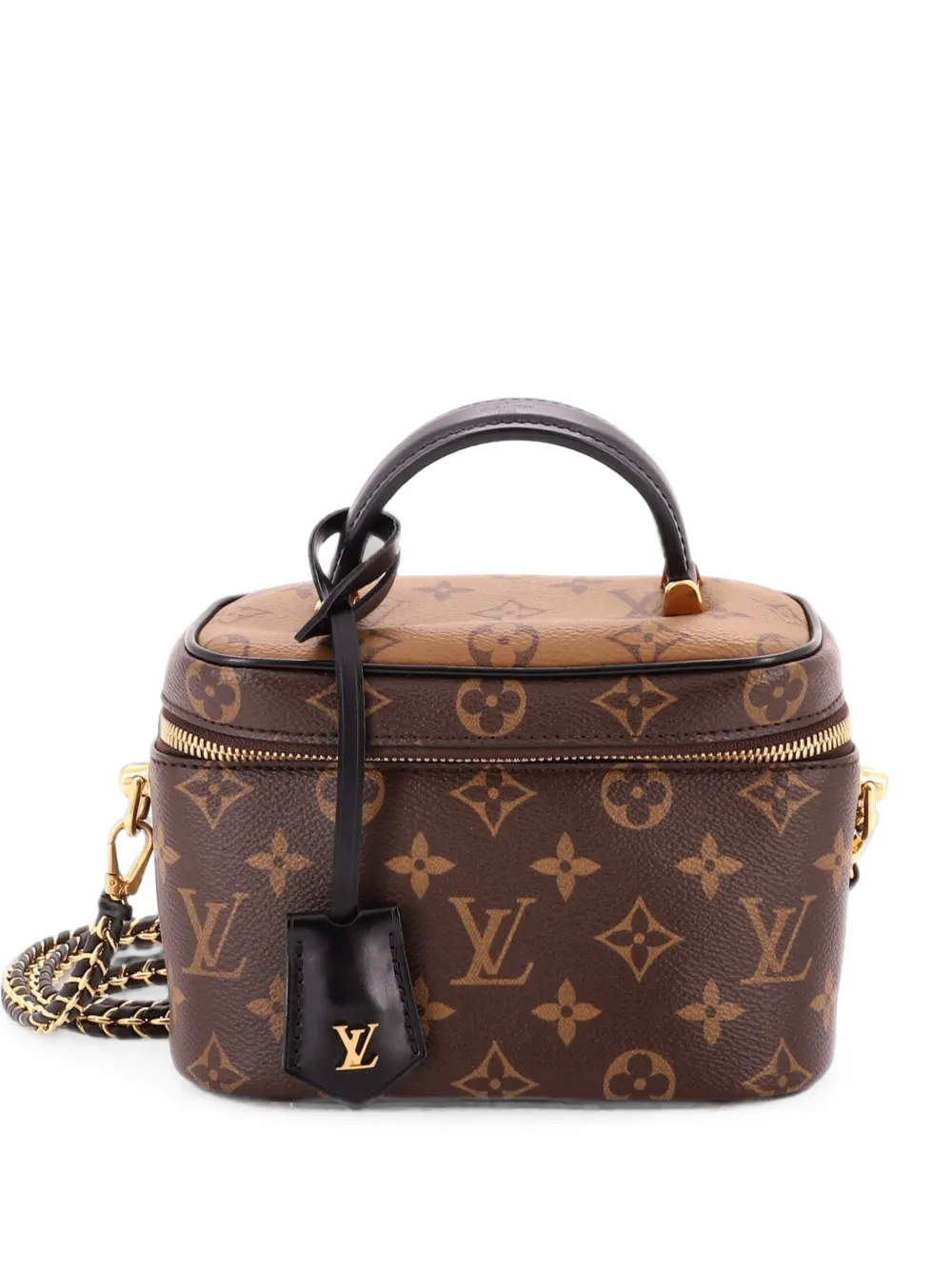 Louis Vuitton Pre-Owned Vanity Handbag Reverse Monogram Canvas PM satchel - Marrone