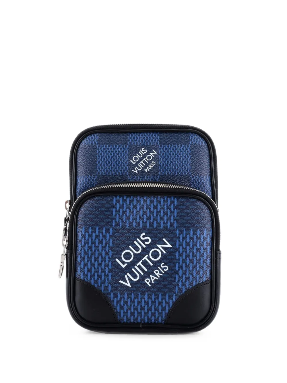 Louis Vuitton Pre-Owned Amazone Sling Bag Limited Edition Damier Graphite 3D crossbody bag - Blau