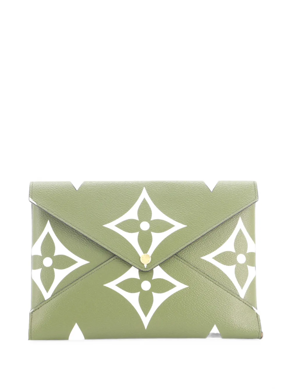 Louis Vuitton Pre-Owned Kirigami Pochette Limited Edition Colored Monogram Giant GM pouch - Verde