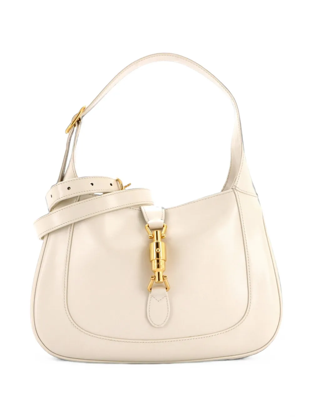 Gucci Pre-Owned Jackie 1961 Leather Small hobo bag - Toni neutri