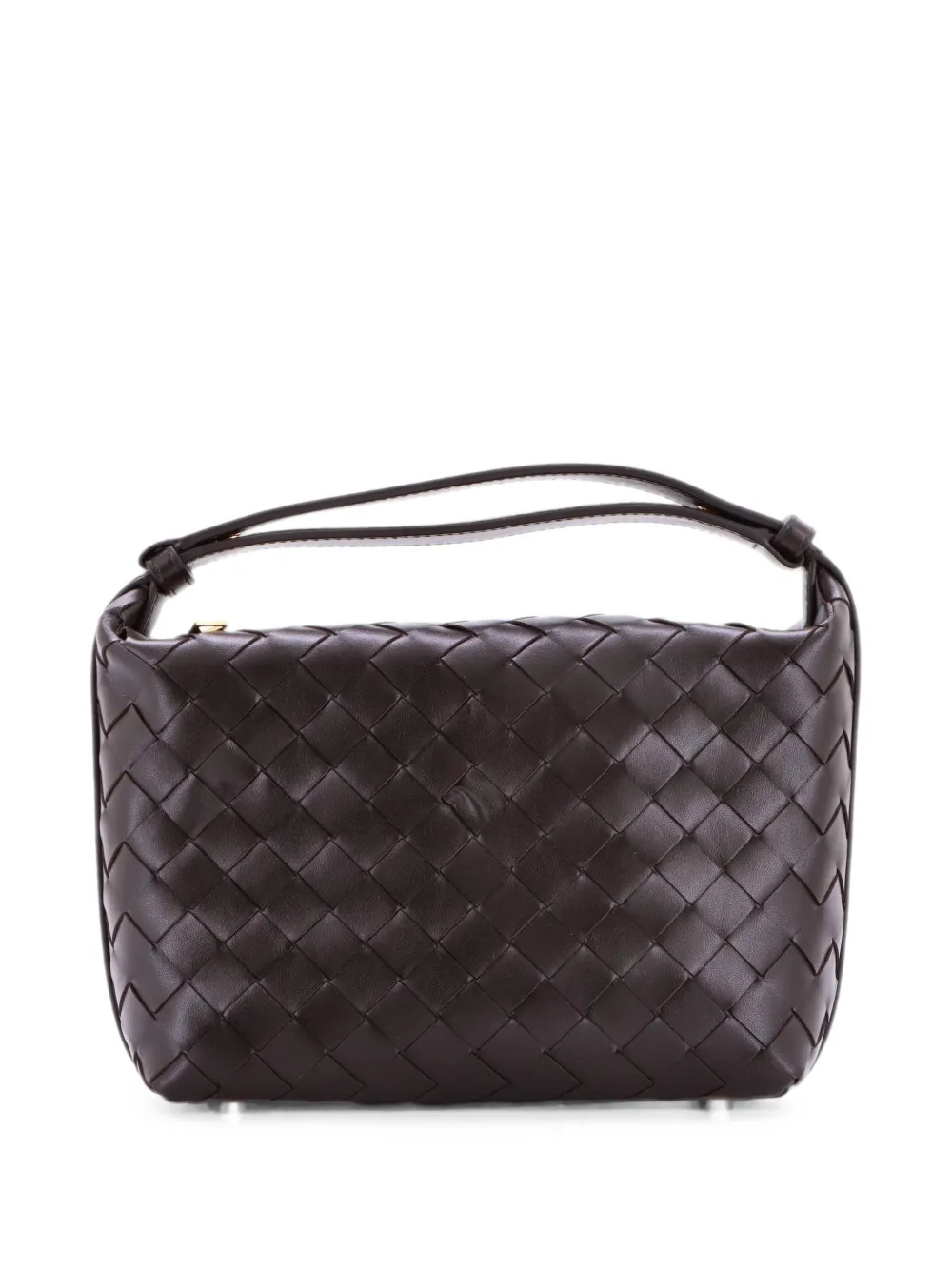 Bottega Veneta Pre-Owned Wallace Intrecciato Nappa Mini shoulder bag - Marrone
