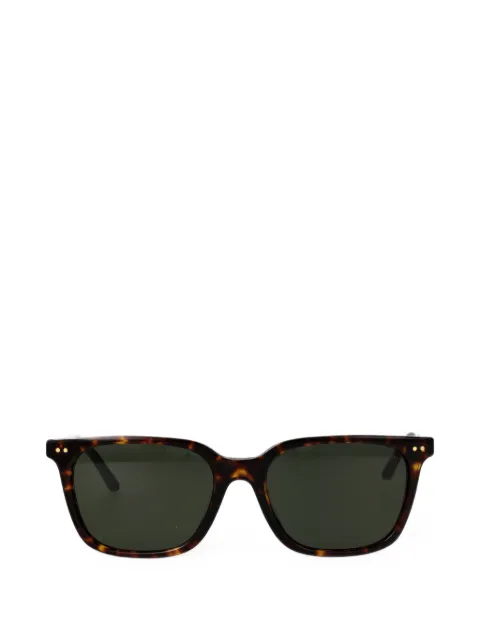 POLO RALPH LAUREN EYEWEAR lentes de sol con armazón cuadrada y rayas de rugby